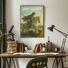 Saint George The Dragon Slayer Poster