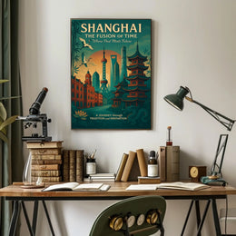 Shanghai The Fusion of Time Poster