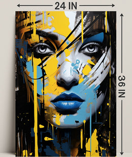 Vibrant Expressions Poster