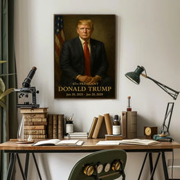 Donald Trump A Moment of Presidential Resolve Poster