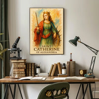 Saint Catherine of Alexandria Poster
