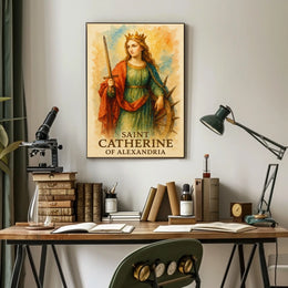 Saint Catherine of Alexandria Poster