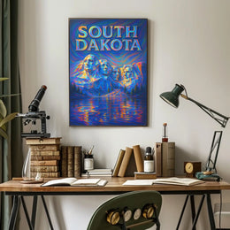 South Dakota Mount Rushmore Poster