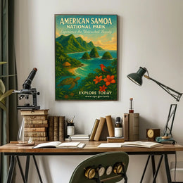 Discover American Samoa National Park Poster
