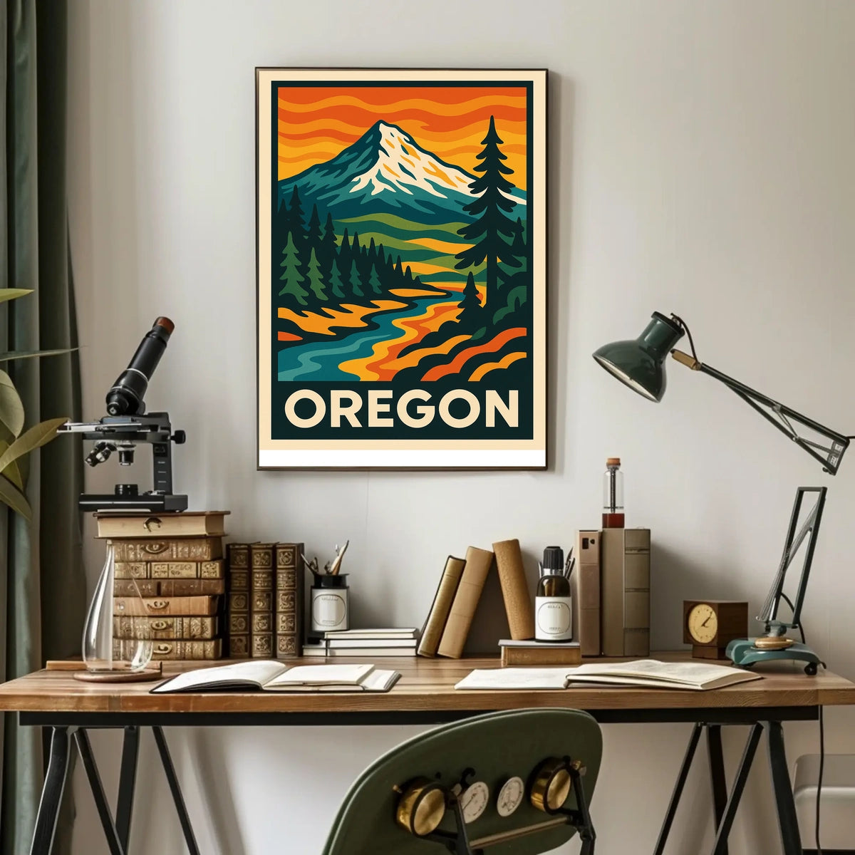 Oregon Landscape Poster