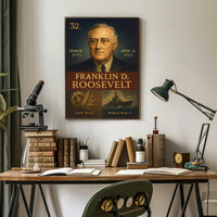 Franklin D. Roosevelt 32Nd President Poster