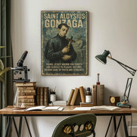 Saint Aloysius Gonzaga Poster