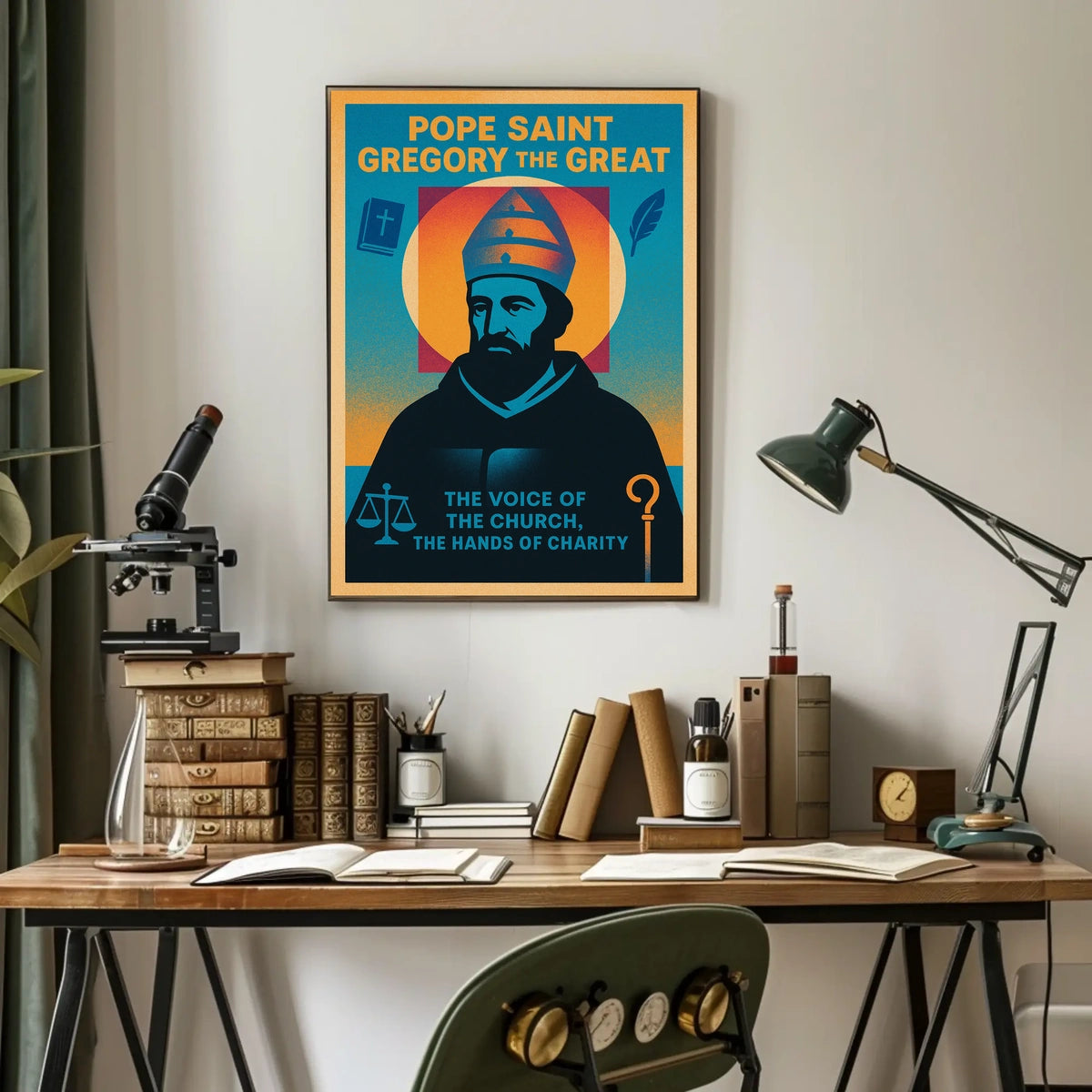 Pope Saint Gregory The Great Poster