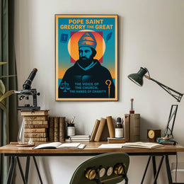 Pope Saint Gregory The Great Poster
