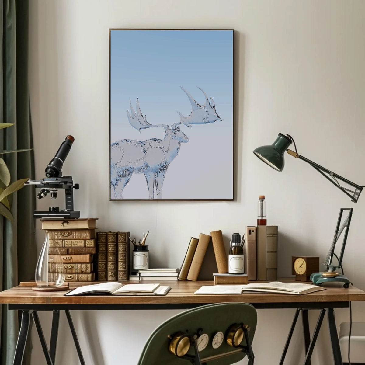 Crystal Elk Poster