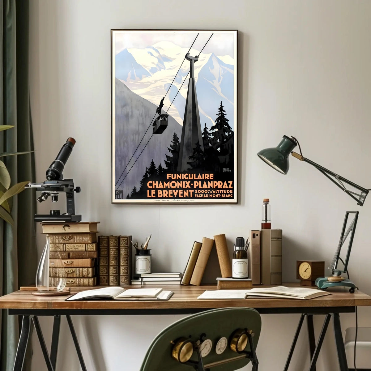 Funiculaire Chamonix-Planpraz Poster