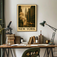 New York Cityscape Poster