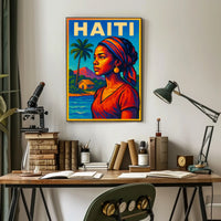 Haiti Vibrant Heritage Poster