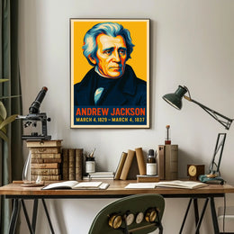 Andrew Jackson 7Th President Poster