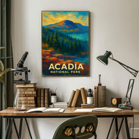 Abstract Acadia Poster Museum Quality Print For Home Decor