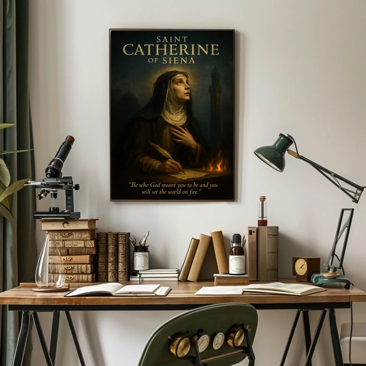 Saint Catherine of Siena Poster