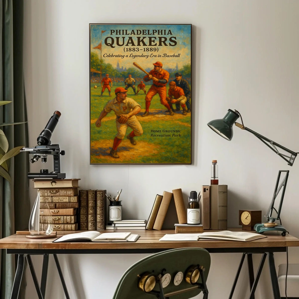 Philadelphia Quakers Celebrating a Legendary Era Poster