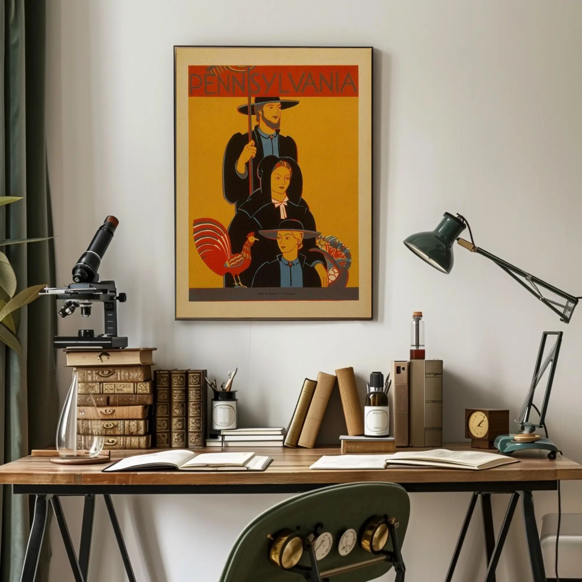 Pennsylvania Heritage Poster PosterGoat