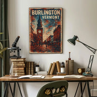 Burlington, Vermont Poster