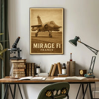 Mirage F1 France Poster