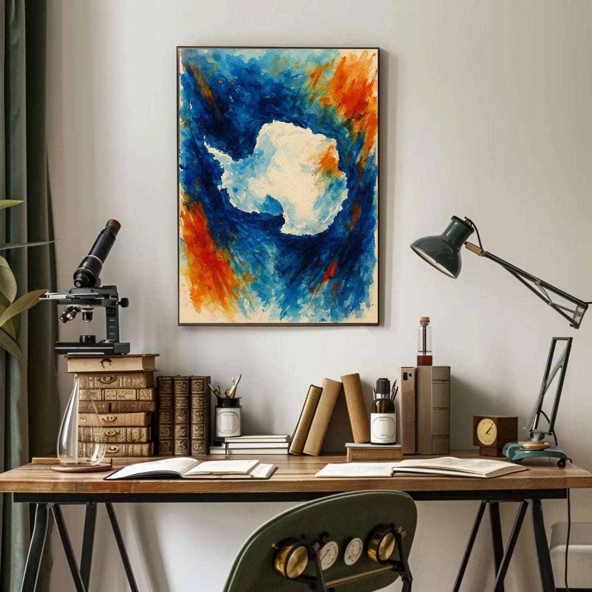 Abstract Antarctica Abstract Poster