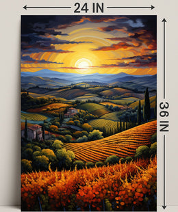 Golden Horizon Poster