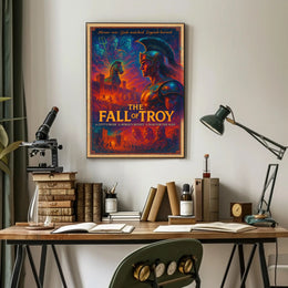 Fall of Troy: Epic Historical Fantasy Mythology Poster