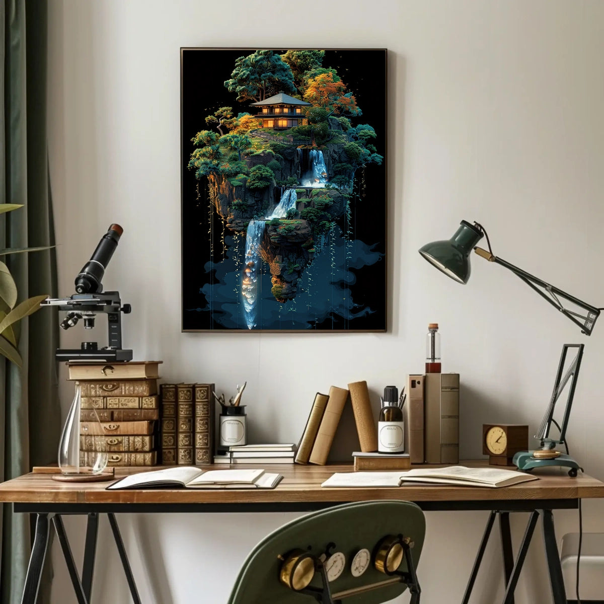 Tranquil Oasis in the Sky