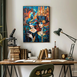 Venetian Masquerade Poster