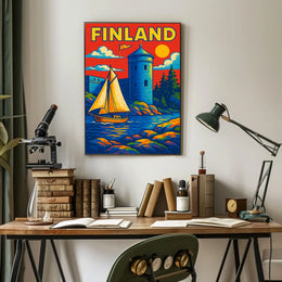 Finland Scenic Poster
