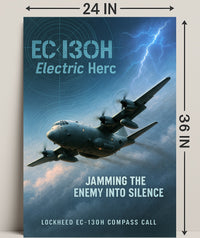 EC-130H Electric Herc Poster PosterGoat