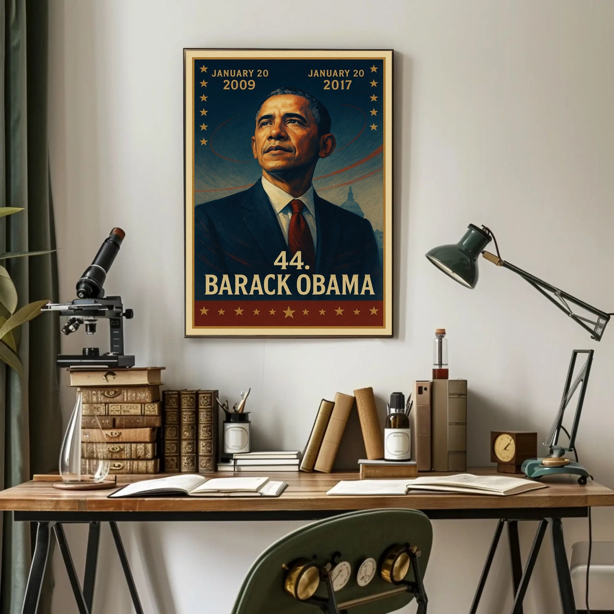Barack Obama Inspirational Print Historical or Presidential Poster