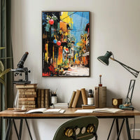 Vibrant Urban Community Celebration Cultural Heritage Poster
