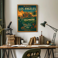 Hollywood Dreams: Vintage Los Angeles Poster Art