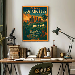 Hollywood Dreams: Vintage Los Angeles Poster Art