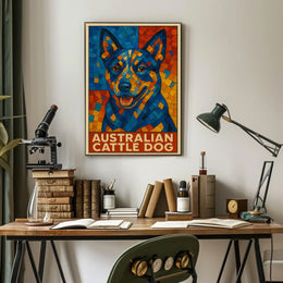 Australian Cattle Dog Art Poster