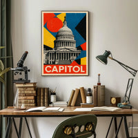 Capitol Art Poster