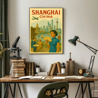 Shanghai, China Poster
