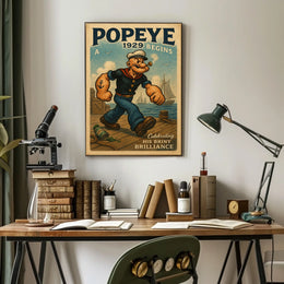 Popeye 1929 Art Poster POP-140
