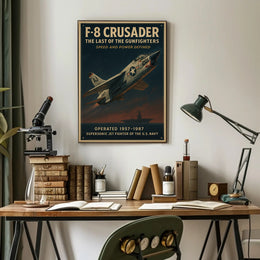 F-8 Crusader The Last of the Gunfighters Poster PosterGoat