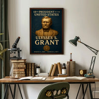 Ulysses S. Grant  18th President Poster PosterGoat