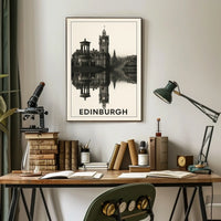 Edinburgh Reflection Poster