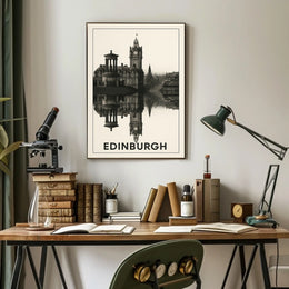 Edinburgh Reflection Poster