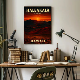 Haleakalā Hawaii Poster
