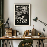 James K. Polk 11th President Poster