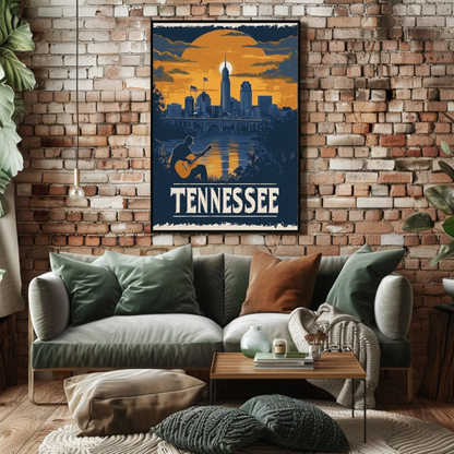 Tennessee Vintage Poster