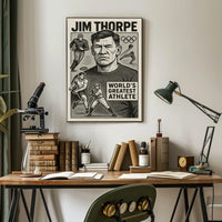 Jim Thorpe A Legendary Athlete Poster