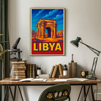 Libya Ancient Ruins Poster
