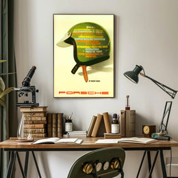 1964 Motorsport Championships Vintage Travel Art Print