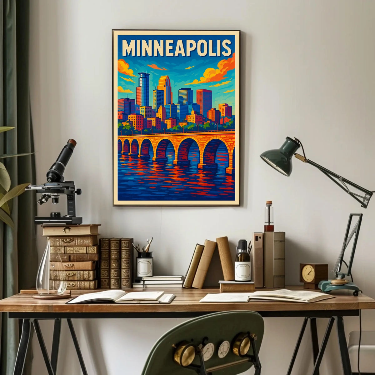 Minneapolis Skyline Poster